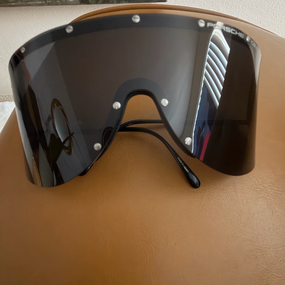 Porsche Design Shield Sunglasses in Gray and Black
